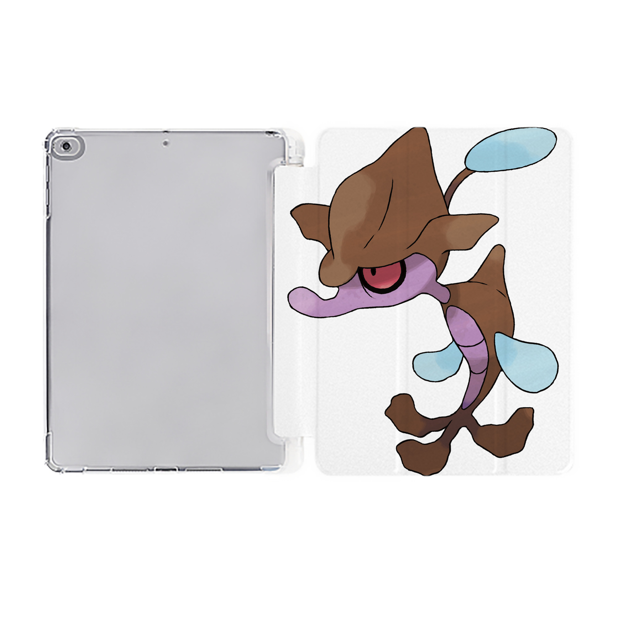 （画像用） ポケットモンスター Pokémon IPad ケース ペン収納付き 三つ折りスタンド PUレザー×シリコン 対応機種9.5/10.5/10.9インチ